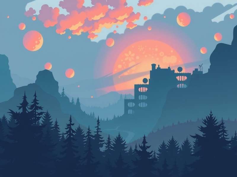 Vibrant virtual social hub with avatars interacting in a futuristic plaza