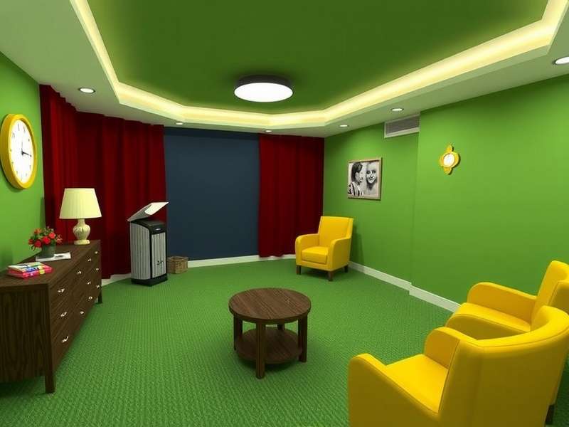 A vibrant Rec Room gameplay scene on a high-end PC with VR headset