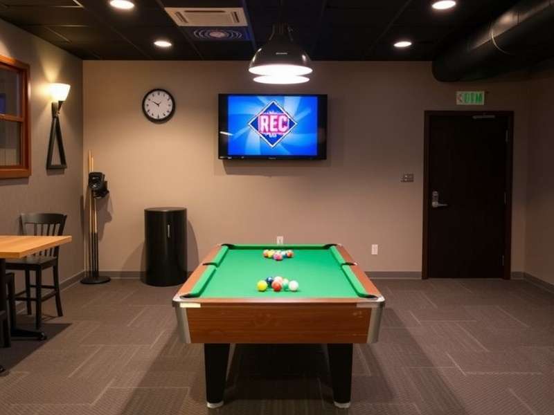 Interior of Rec Room Granville showing vibrant arcade games and social seating