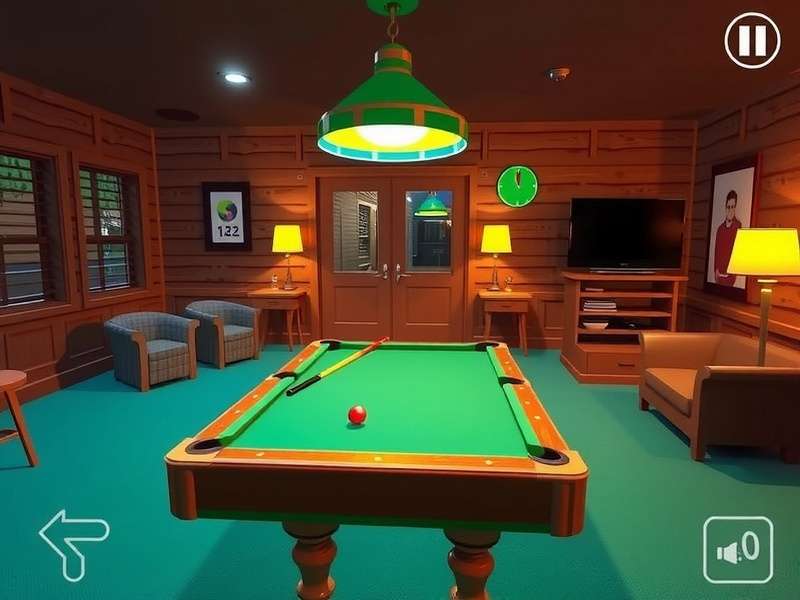 A vibrant Rec Room gameplay scene showing players in a custom room