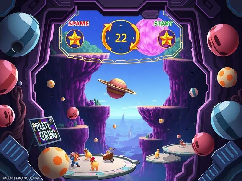 A vibrant virtual Rec Room space with retro game consoles on display