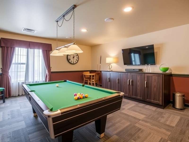 VR gaming scene at Rec Room Brentwood with players immersed in virtual reality