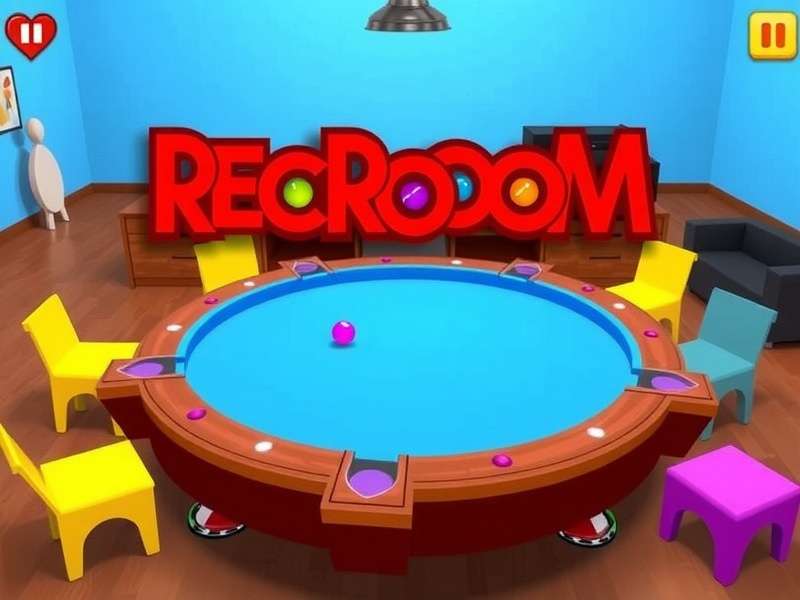 Diverse players enjoying activities in Rec Room's vibrant virtual world