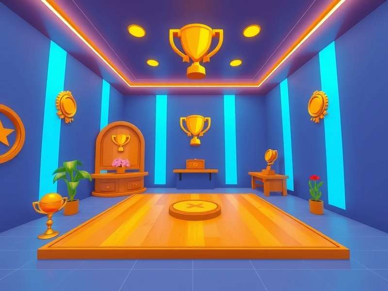 Team of players collaborating in a VR quest setting