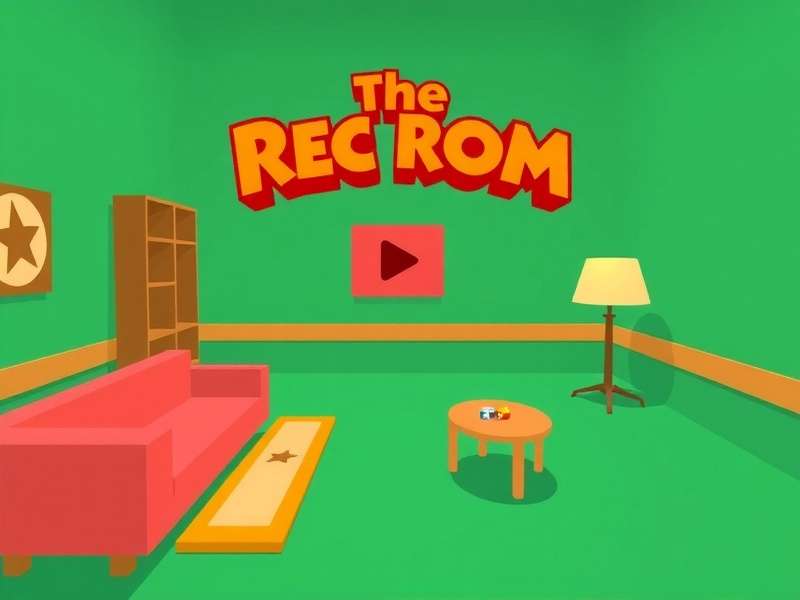 A vibrant scene inside Rec Room showing diverse avatars playing paintball in a custom room