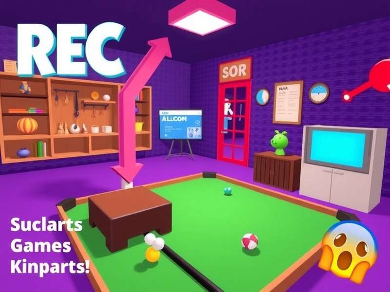 Golden Trophy quest in Rec Room