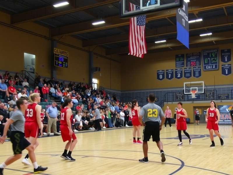 Vibrant interior of Rec Hall St Charles showing players interacting in virtual reality