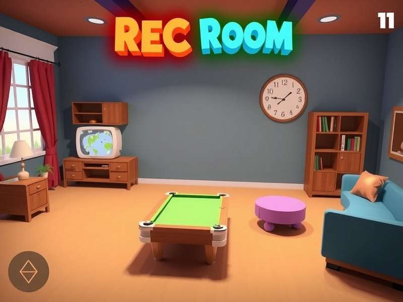 VR players enjoying Rec Room in a virtual environment