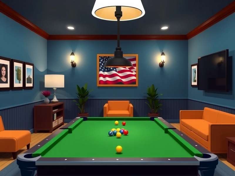 Rec Room gameplay no commentary session showing a player in a laser tag arena with sound visualisation overlays