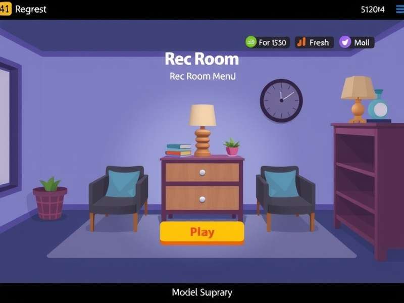 Rec Room Mod Menu – Ultimate UK Guide hero banner featuring modded gameplay and custom cosmetics