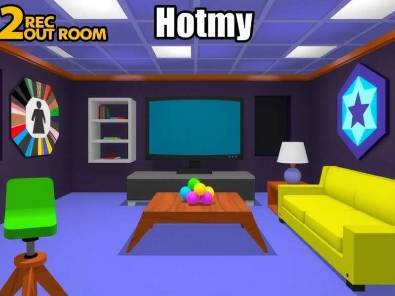 Rec Room Mod Menu PC dashboard interface showing mod options and tools