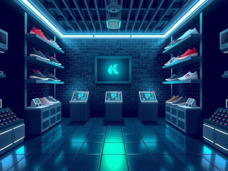 Rackroomshoes — Rec Room virtual sneakers collection showcase featuring Proto-Kicks, Neon Runners, and Galaxy Sole designs.