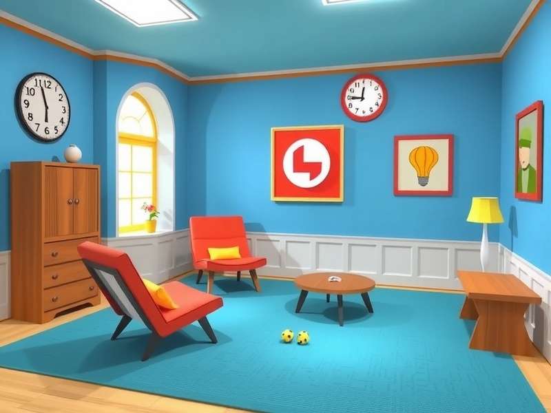 Rec Room VR gameplay with players in a custom room