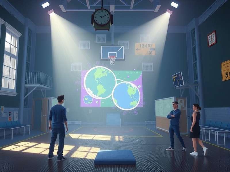 Rec Room virtual world with players socialising and playing minigames